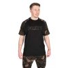 Fox Outline T-Shirt Czarna Camo Koszulka L