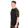 Fox Outline T-Shirt Czarna Camo Koszulka 2XL