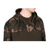 Fox LW Khaki-Camo Split Zip Hoody Bluza z Kapturem Zapinana na Zamek 2XL