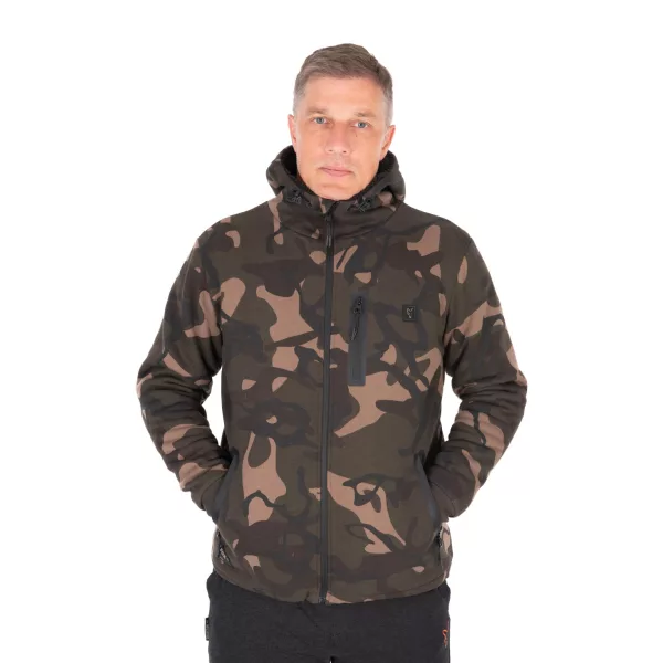 Fox Kamuflażowa Rozpinana Premium Sherpa 310 Bluza z Kapturem S