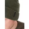 Fox Collection Bobble Hat Zielono-Czarna Czapka Z Pomponem