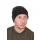 Fox Collection Beanie Czarno-Pomarańczowa Czapka