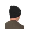 Fox Collection Beanie Czarno-Pomarańczowa Czapka