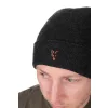 Fox Collection Beanie Czarno-Pomarańczowa Czapka