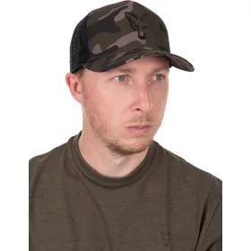 Fox Black Camo Trucker Czapka Baseballowa