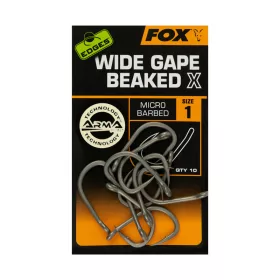 Fox EDGES™ Wide Gape Beaked X Size 4 Haczyk