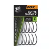 Fox Curve X 4 Haczyk karpiowy z oczkiem i zadziorem 10szt