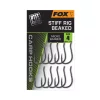 Fox Stiff Rig Beaked 8 Hakoš, Szakálšáš Karpový Háček 10ks