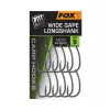 Fox Super Wide Gape Longshank 5 Hak karpiowy z oczkiem, z zadziorem 10 szt.
