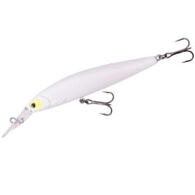   Major Craft Ceana Jerkbait 90SPM Middle 9cm 11gr #004 Yellow Cheek Pearl White Pływający Wobler