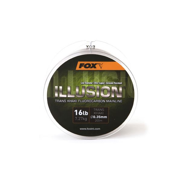 Fox Illusion® Mainline - Trans Khaki 19lb/0.39mm Żyłka monofilamentowa