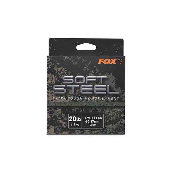 Fox Soft Stell Camo 0,37mm 1000m Monofil Żyłka Główna