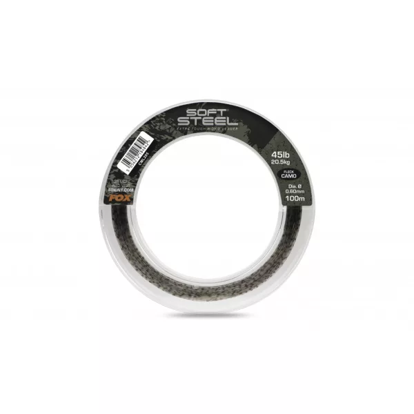 Fox Soft Stell Camo 0,60mm 100m Żyłka przyponowa monofilamentowa