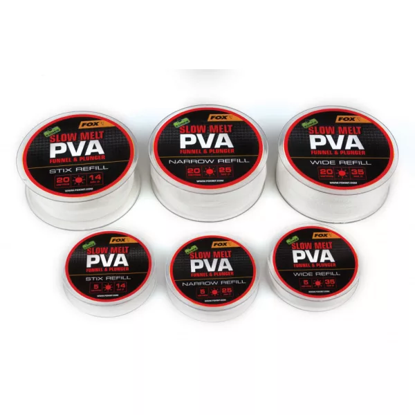 Fox EDGES™ PVA Mesh Refills Slow Melt Refills 14mm Stix - 20m Siatka PVA