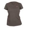 Fox WC V Neck T-Shirt Zielono-Malinowa Koszulka Damska L
