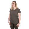 Fox WC V Neck T-Shirt Zielono-Malinowa Koszulka Damska XL