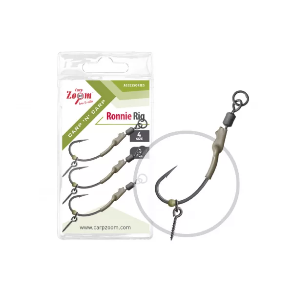 Carp Zoom 6 Ronnie Rig Zestaw Karpiowy 3szt.