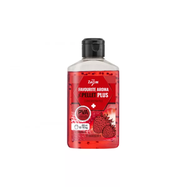 Carp Zoom Favourite Truskawkowy Płynny Aromat z Peletem 200ml