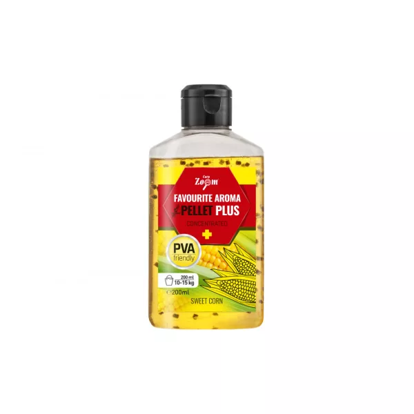 Carp Zoom Favourite Słodka Kukurydza Płynny Aromat z Peletem 200ml