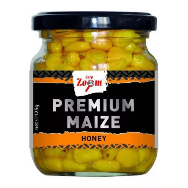 Carp Zoom CZ Premium kukurydza wędkarska, miód, 125 g, 220 ml