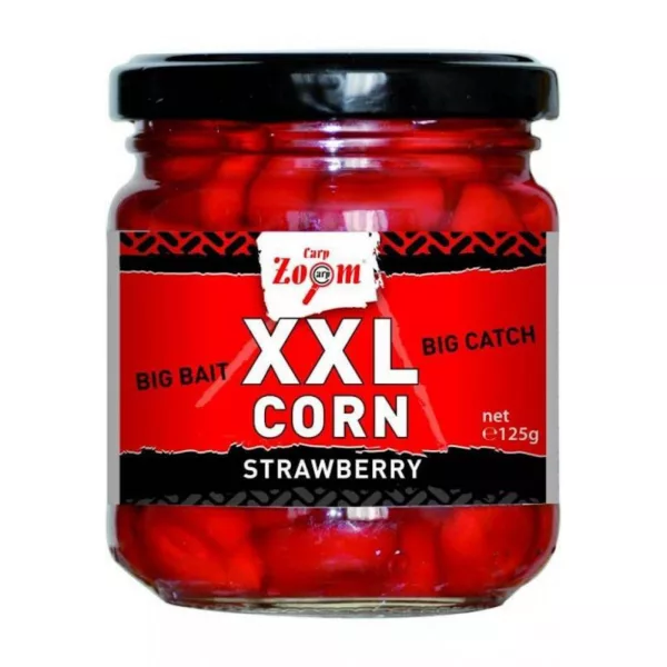 Carp Zoom CZ Gigantyczna Kukurydza Wędkarska, truskawka, 125 g, 220 ml