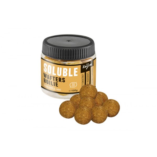 Carp Zoom Pineapple-Butyric Acid Green 18mm Soluble Wafters 100gr