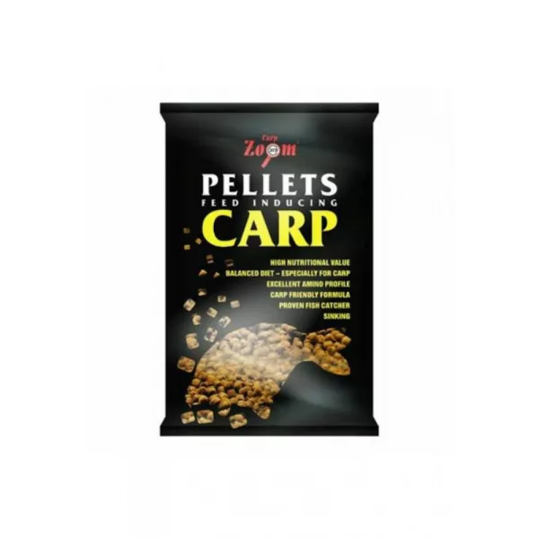 Carp Zoom CZ Pellet do zanęcania karpi, 6 mm, naturalny, 800 g