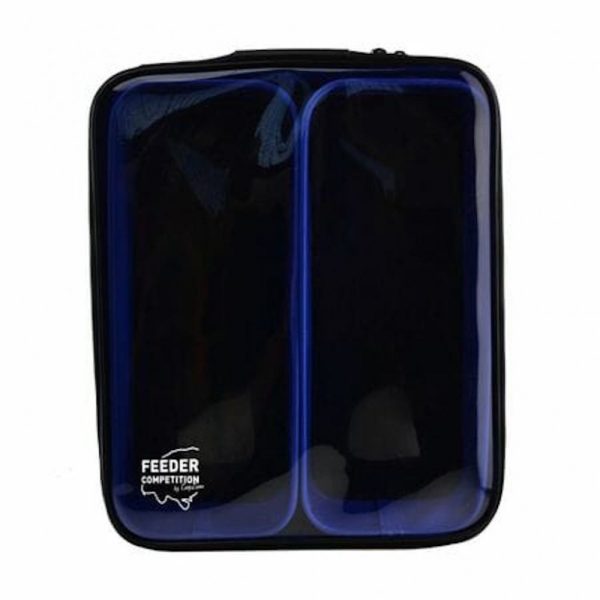 Feeder Competition FC Zestaw pojemników EVA z zamkiem błyskawicznym z 2 pudełkami, 34x28x8 cm