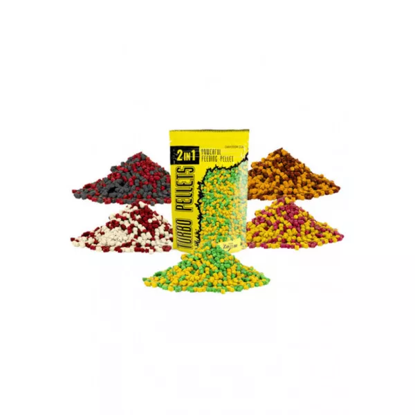 Carp Zoom CZ 2in1 Turbo szybko rozpuszczalny pellet, 3 mm, ananas, banan, 500 g