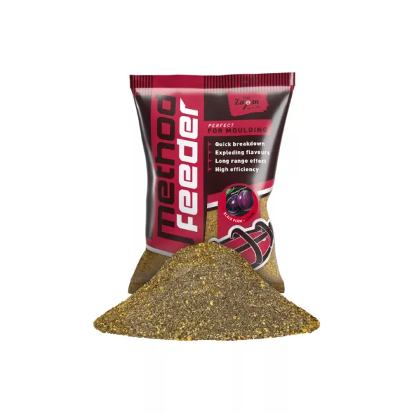 Carp Zoom Method Feeder Zimnowodna Czarna Śliwka Zanęta 1kg