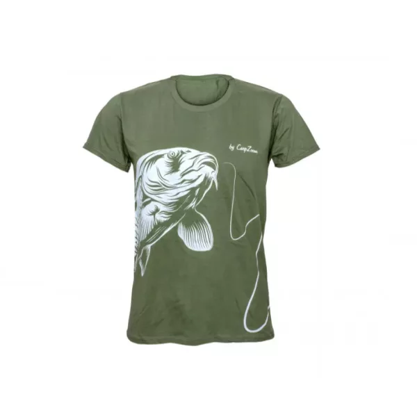 Carp Zoom CZ Bawełniana koszulka, XXL, zielona