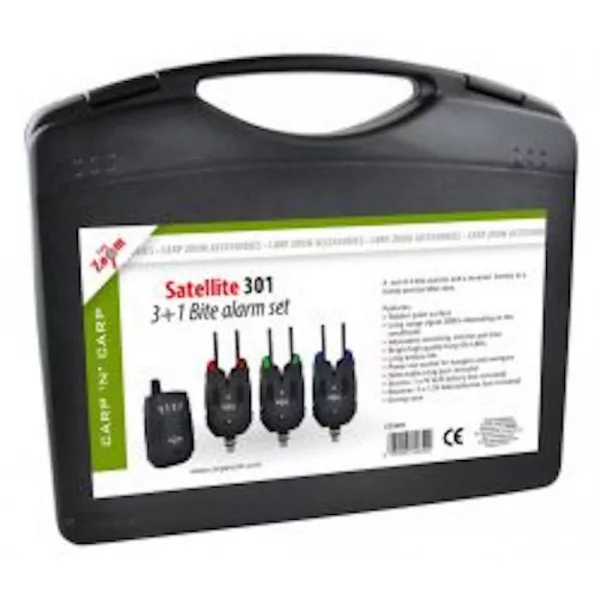 Carp Zoom CZ Satellite 301 zestaw elektrycznych sygnalizatorów brań 3+1