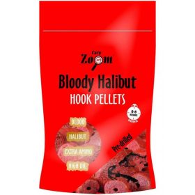   Carp Zoom CZ Truskawkowy pellet haczykowy halibut, wiercony, 8 mm, truskawka, rybny, 150 g
