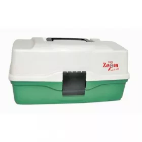   Carp Zoom CZ Standardowa skrzynka wędkarska z 3 tacami, 39x18,5x19 cm