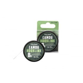 Carp Zoom Camou 8X Camouflage 20m 25lb Braided Leader Line