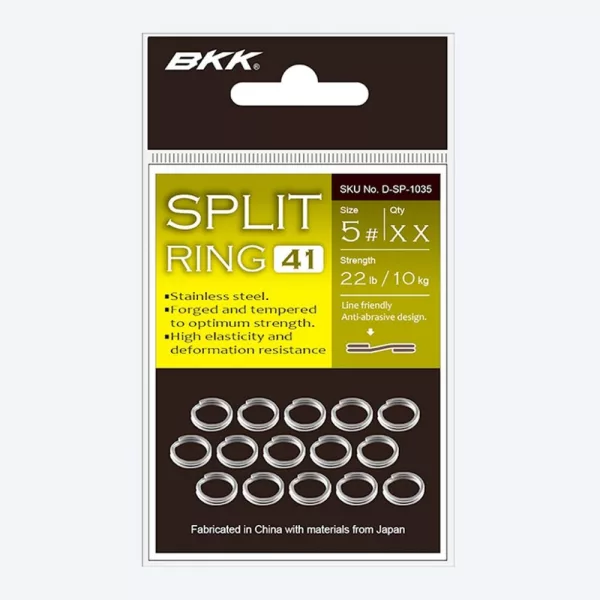 BKK SPLIT RING-41 5# 18 szt./opakowanie Kółko łącznikowe