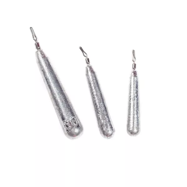 Ottó bácsi Dropshot ołów naturalny, w kształcie pałeczki, 12 g (5 szt./opakowanie)