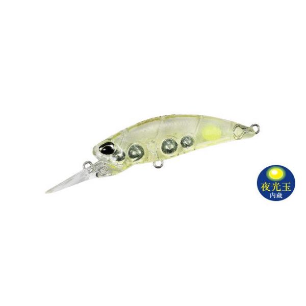Duo Tetra Works TotoShad 4,8cm 4,5gr CCC0364 Clear Light Yellow Tonący Wobler