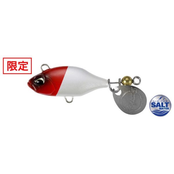 Duo Realis Spin 40 SW 4,0cm 14gr ACC0001 Pearl Red Head Spin-Tail Sztuczna przynęta