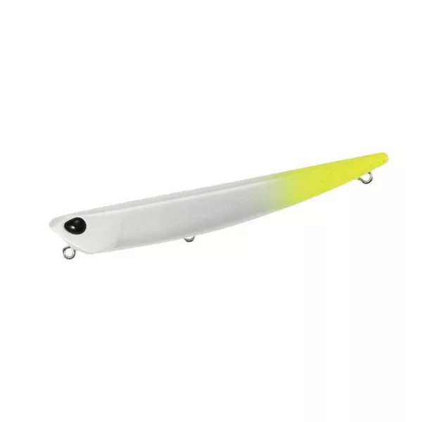 Duo Bayruf Manic 75 7,5cm 7,6gr CCC0559 Alien White CH Tail Tonący Wobler