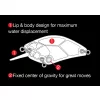 Duo Realis Crank 55SR Kabuki 5,5cm 10gr CHY3508 Gold Plate Blue Wobler Pływający