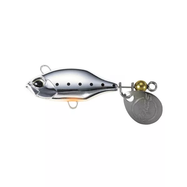 Duo Realis Spin 38 SW 3,8cm 11gr MCC3515 UV Silver Shirasu Spin-Tail Sztuczna przynęta