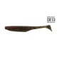 Duo Realis Versa Shad 7,6cm F018 Green Pumpkin Red Flake Plastic Lure 10pcs