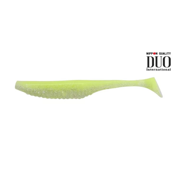 Duo Realis Versa Shad 7,6cm F075 Chartreuse Shad Plastic Lure 10pcs