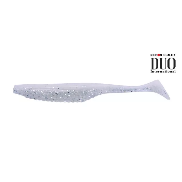 Duo Realis Versa Shad 7,6cm F076 White Back Shad Plastic Lure 10pcs