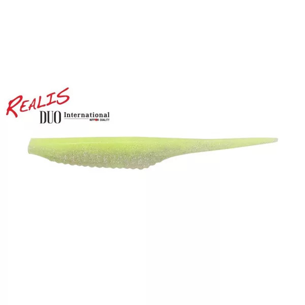 Duo Realis Versa Pintail 7,6cm F075 Chartreuse Shad Przynęta plastikowa 10szt.