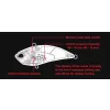 Duo Realis Vibration 62 G-FIX 6,2cm 14,5gr CCC3158 Ghost Gill Wobler Tonący
