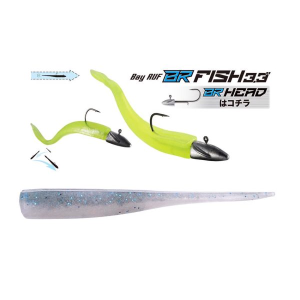 Duo Bayruf BR Fish 8,4cm F104 Smokey Magic Przynęta Plastikowa 7szt
