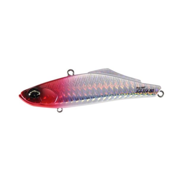 Duo Bayruf Tide Vib 80 8cm 25gr AHA0001 Red Head Holo Sinking Wobbler
