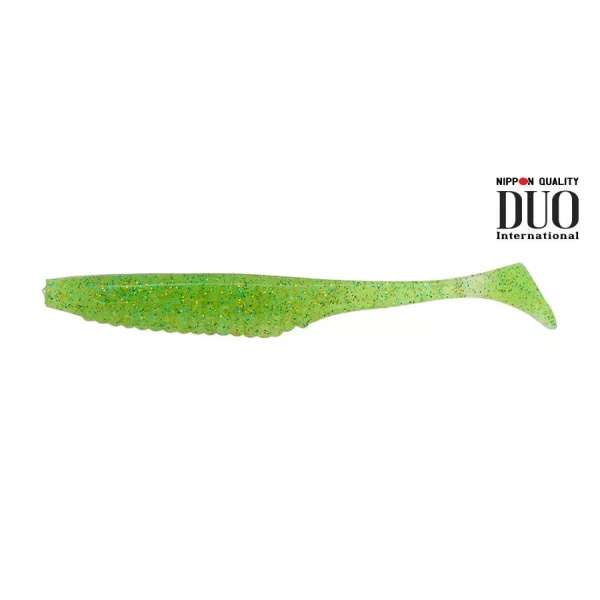 Duo Realis Versa Shad 10cm F084 Lime Chartreuse UV Przynęta plastikowa 7 szt.